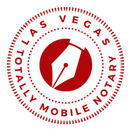 Las Vegas Totally Mobile Notary Services Logo